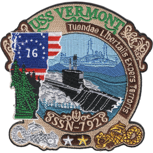 USS VERMONT SSN 792 PATCH collection thumbnail
