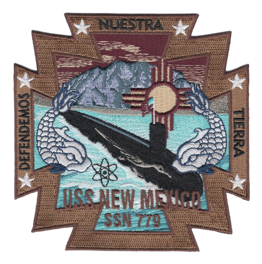 USS NEW MEXICO SSN 779 PATCH collection thumbnail