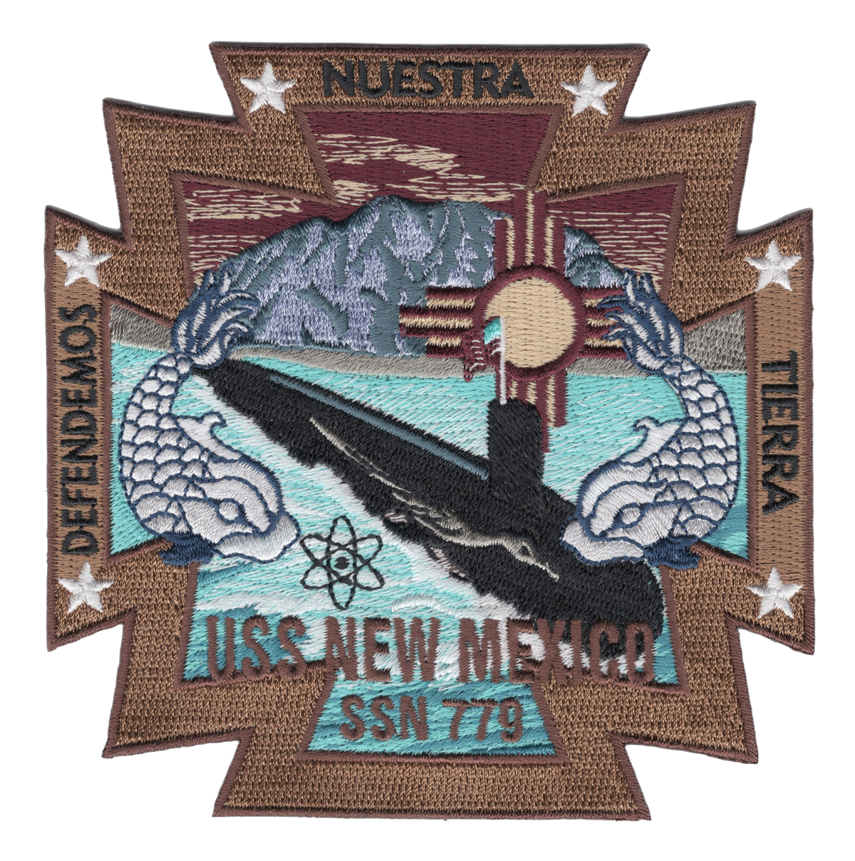 USS NEW MEXICO SSN 779 PATCH