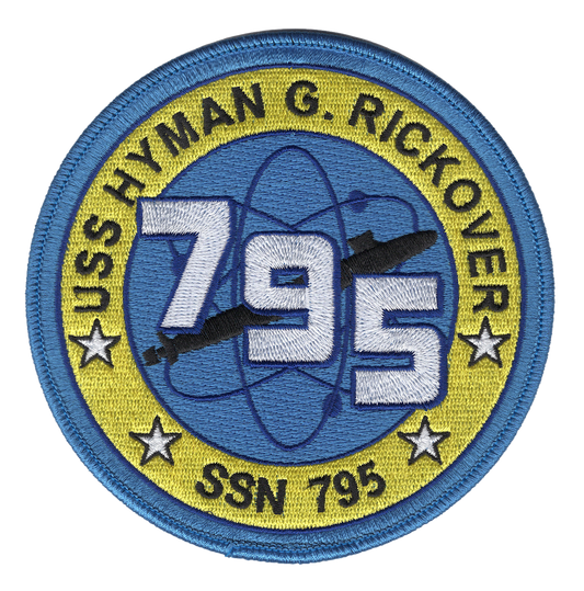 USS HYMAN G RICKOVER SSN 795 PATCH collection thumbnail