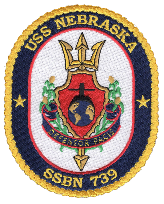 USS NEBRASKA SSBN 739 PATCH collection thumbnail