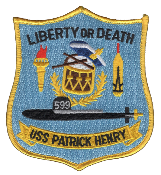 USS PATRICK HENRY SSBN 599 PATCH collection thumbnail