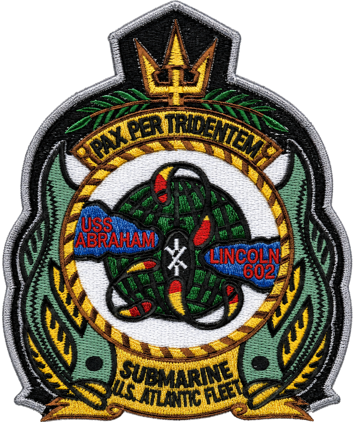 USS ABRAHAM LINCOLN SSBN 602 PATCH
