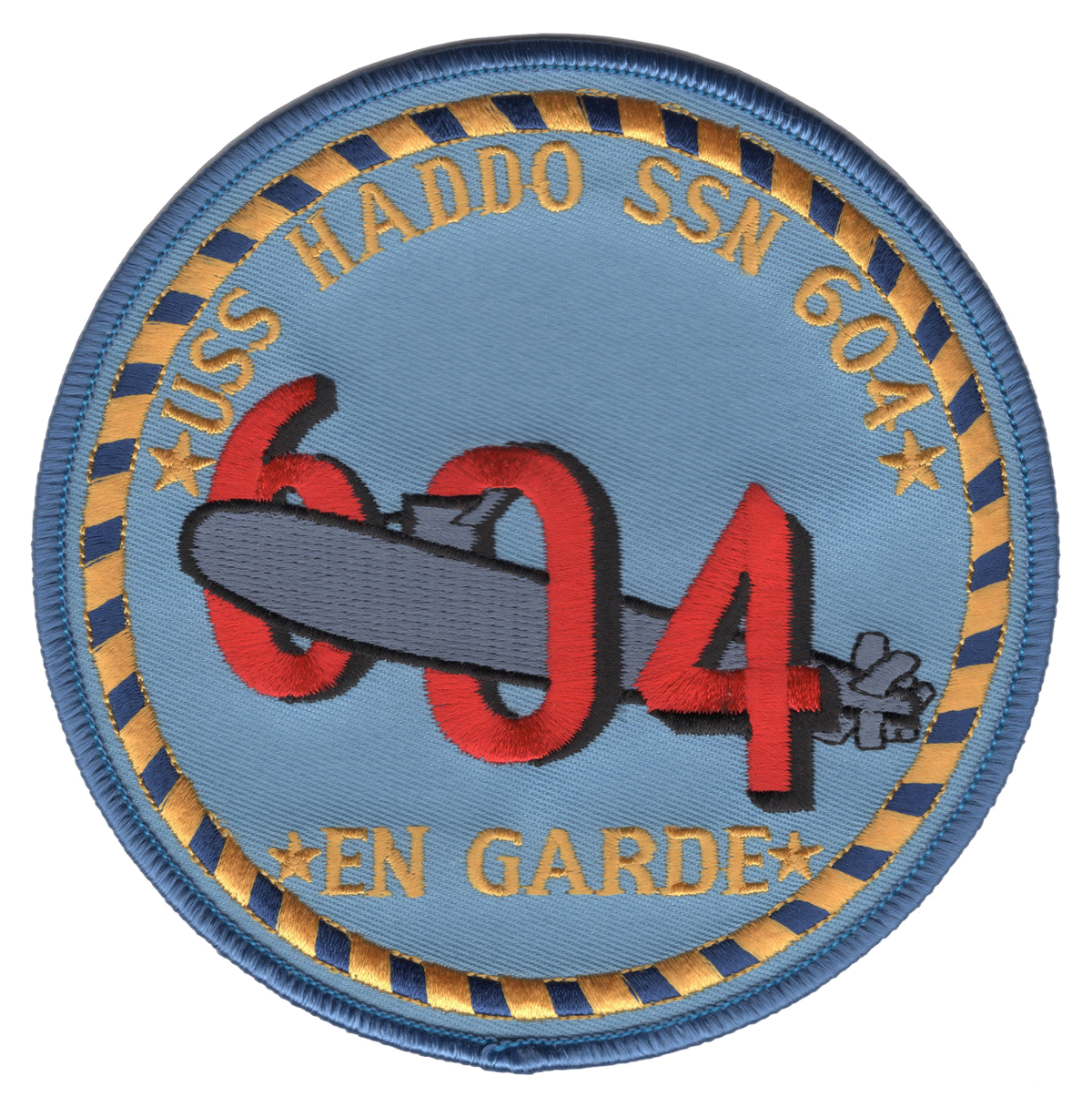 USS HADDO SSN 604 PATCH