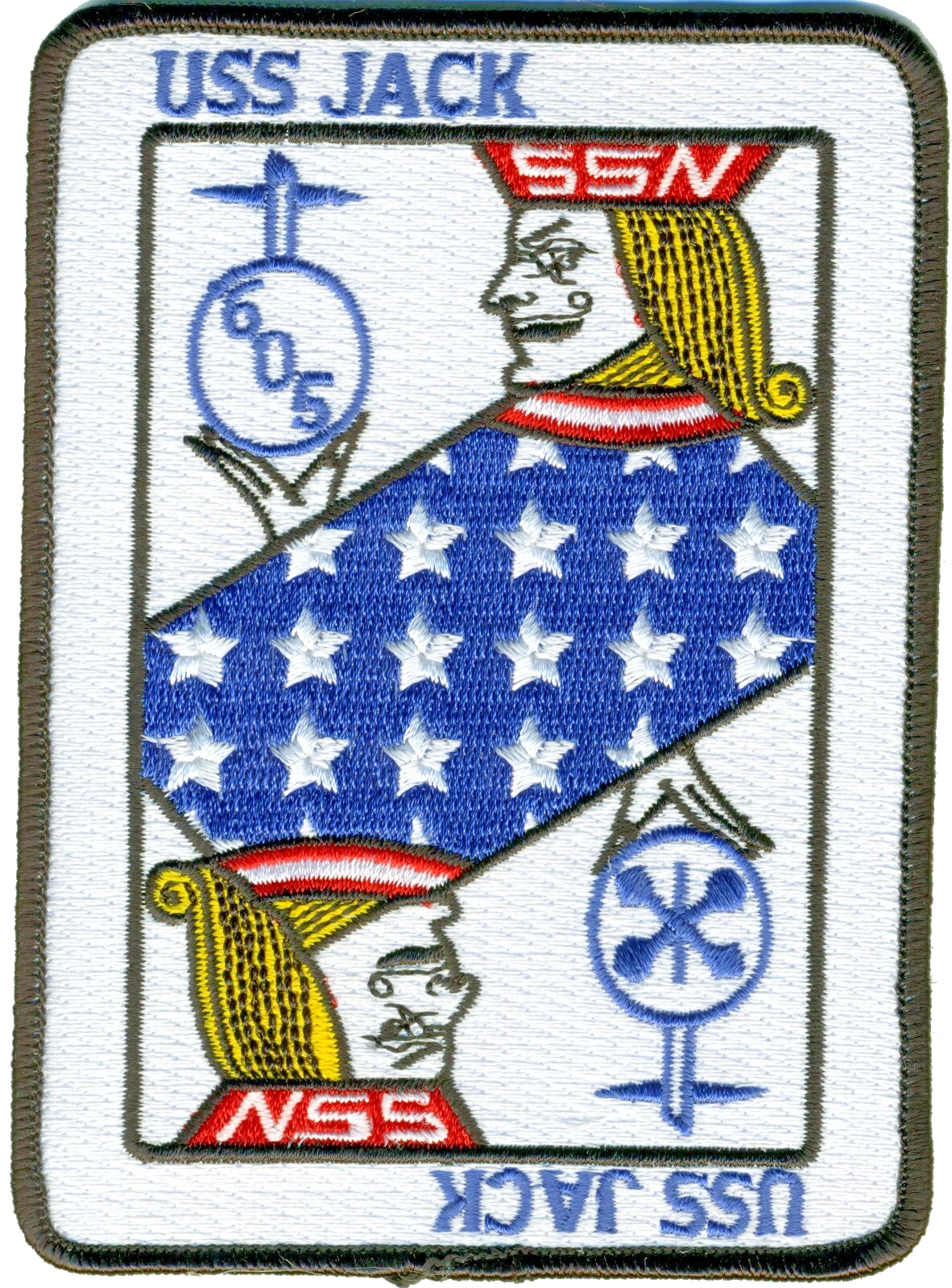 USS JACK SSN 605 PATCH collection thumbnail