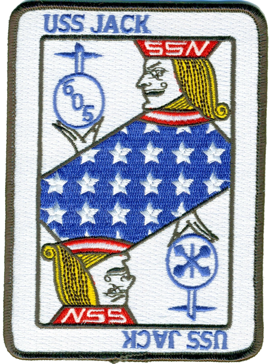 USS JACK SSN 605 PATCH collection thumbnail