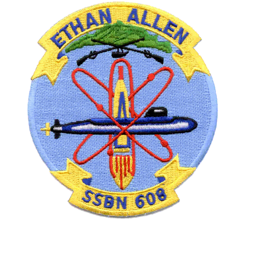USS ETHAN ALLEN SSBN 608 PATCH collection thumbnail