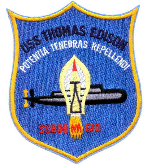 USS THOMAS EDISON SSBN 610 PATCH collection thumbnail
