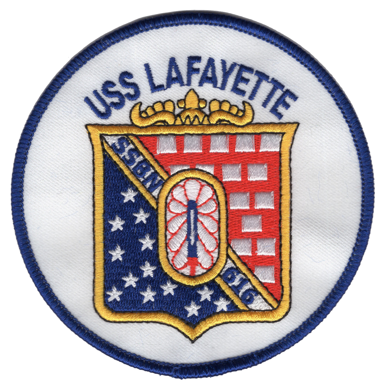 USS LAFAYETTE SSBN 616 PATCH