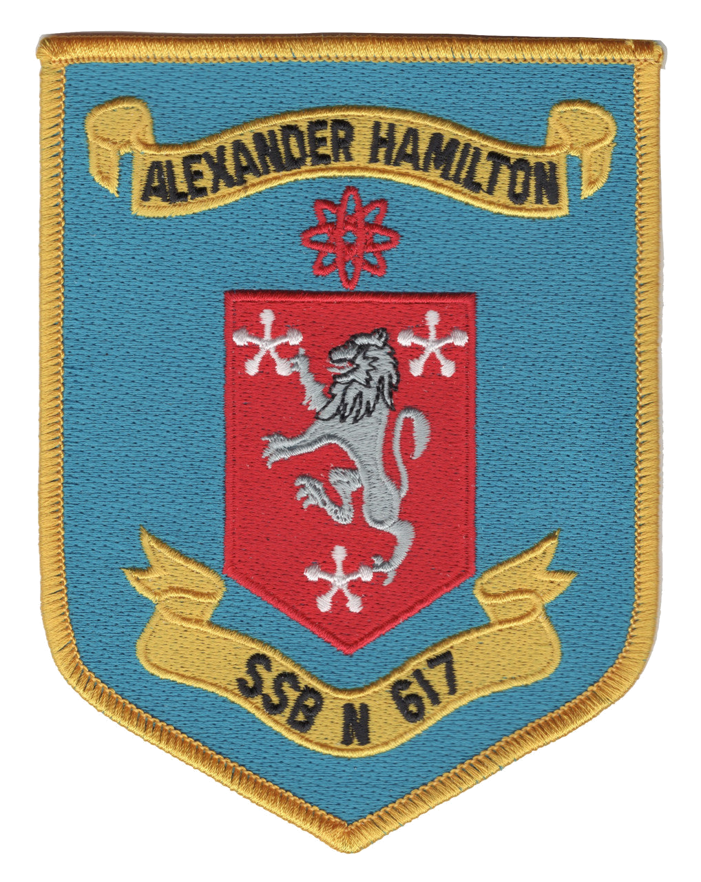 USS ALEXANDER HAMITON SSBN 617 PATCH