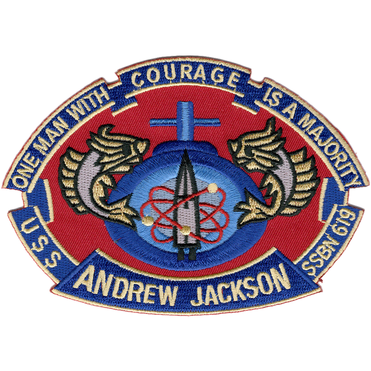 USS ANDREW JACKSON SSBN 619 PATCH