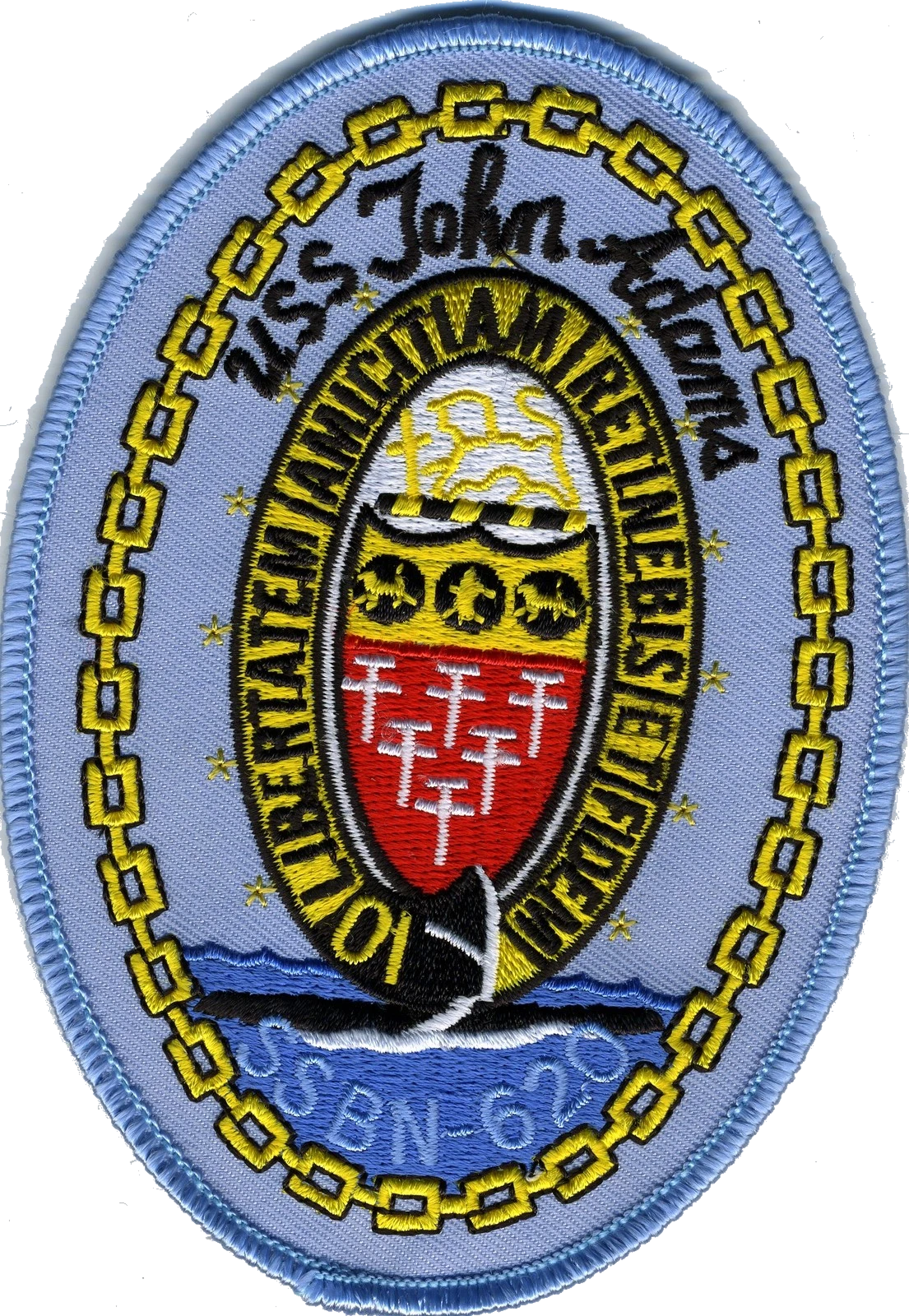 USS JOHN ADAMS SSBN 620 PATCH collection thumbnail
