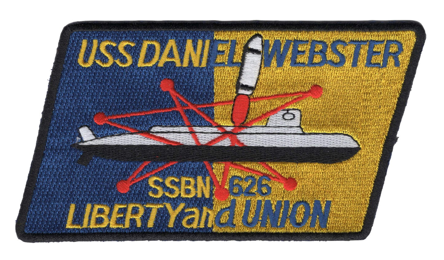 USS DANIEL WEBSTER SSBN 626 PATCH