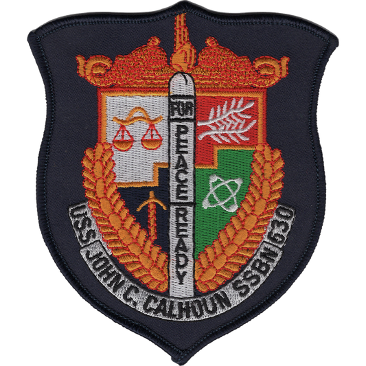 USS JOHN C CALHOUN SSBN 630 PATCH collection thumbnail