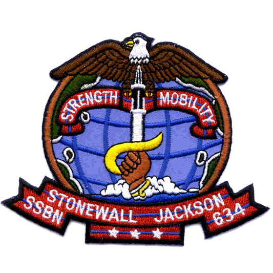 USS STONEWALL JACKSON SSBN 634 PATCH collection thumbnail