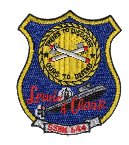 USS LEWIS AND & CLARK SSBN 644 PATCH collection thumbnail