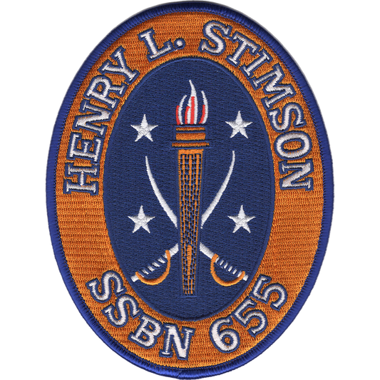 USS HENRY L STIMSON SSBN 655 PATCH collection thumbnail