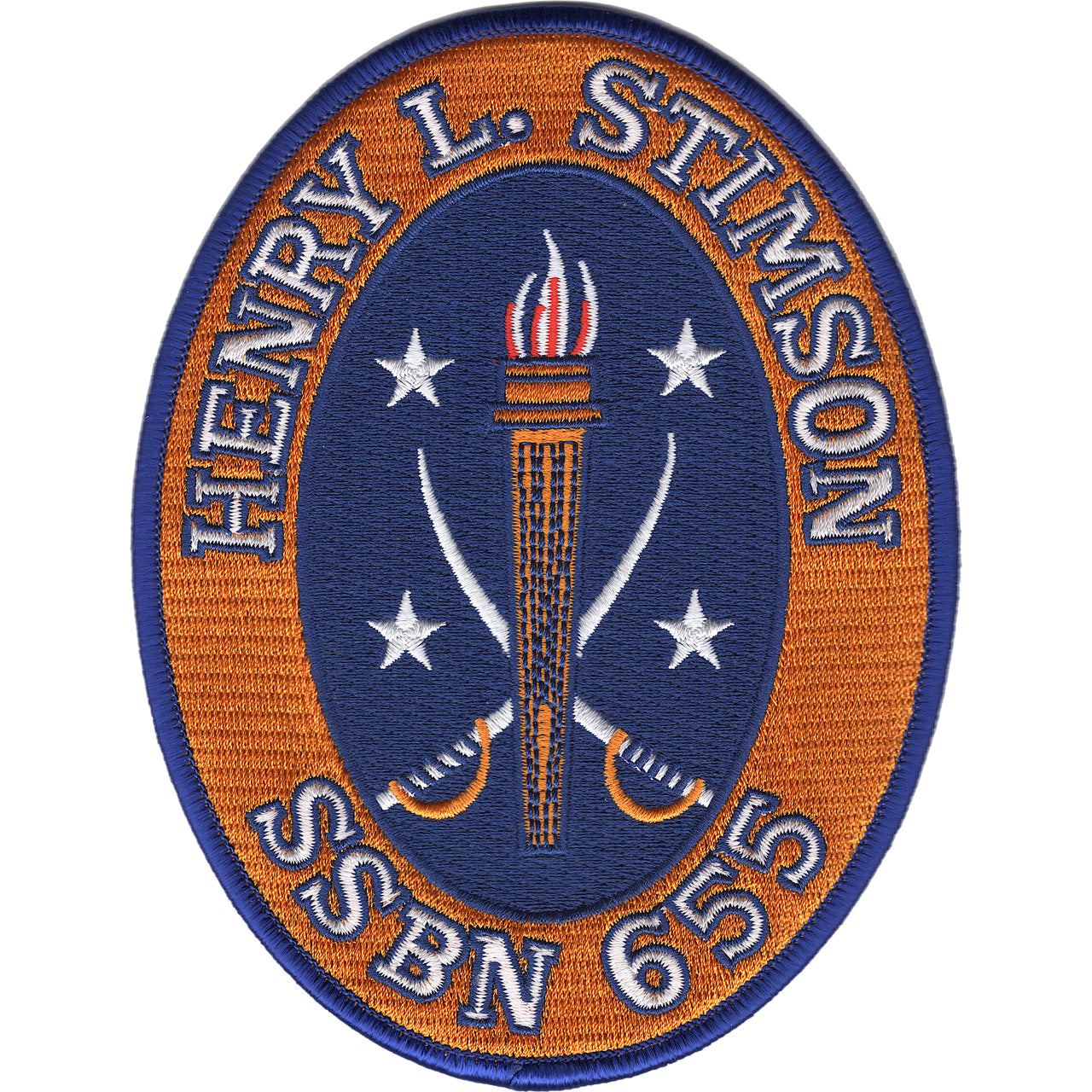 USS HENRY L STIMSON SSBN 655 PATCH