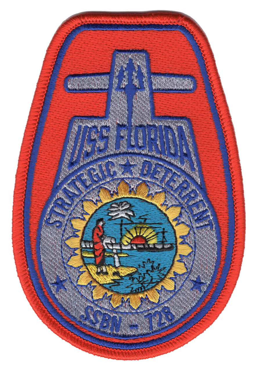 USS FLORIDA SSBN 728 PATCH