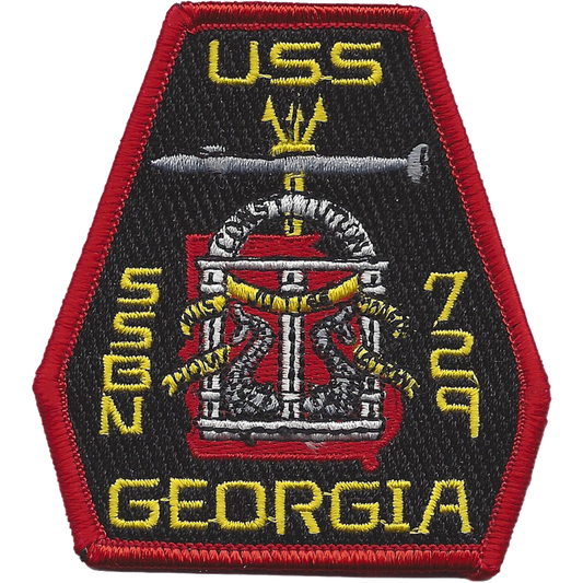 USS GEORGIA SSBN 729 PATCH collection thumbnail