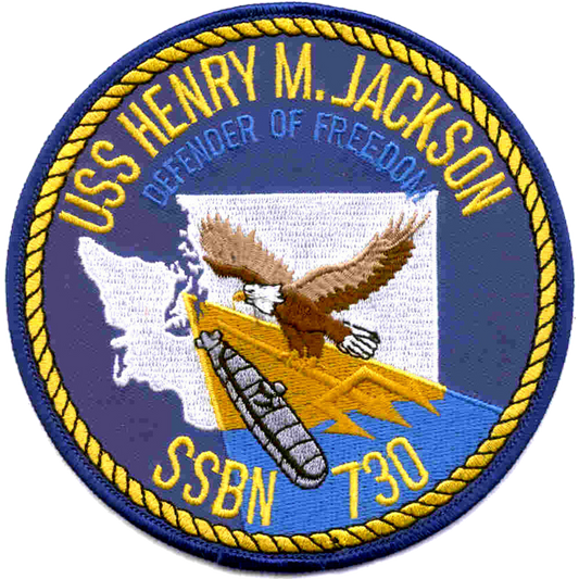 USS HENRY M JACKSON SSBN 730 PATCH collection thumbnail