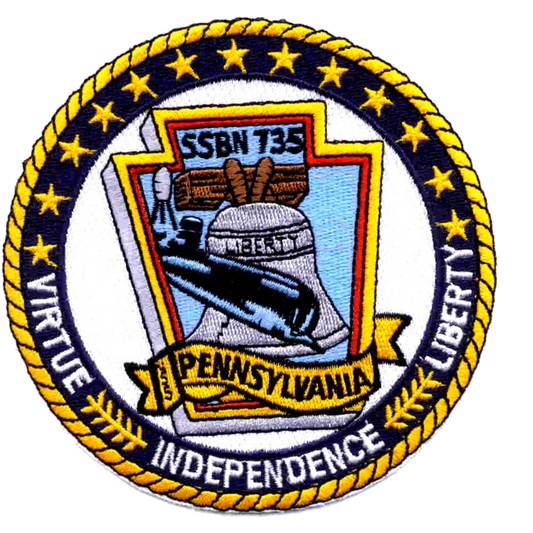 USS PENNSYLVANIA SSBN 735  PATCH collection thumbnail