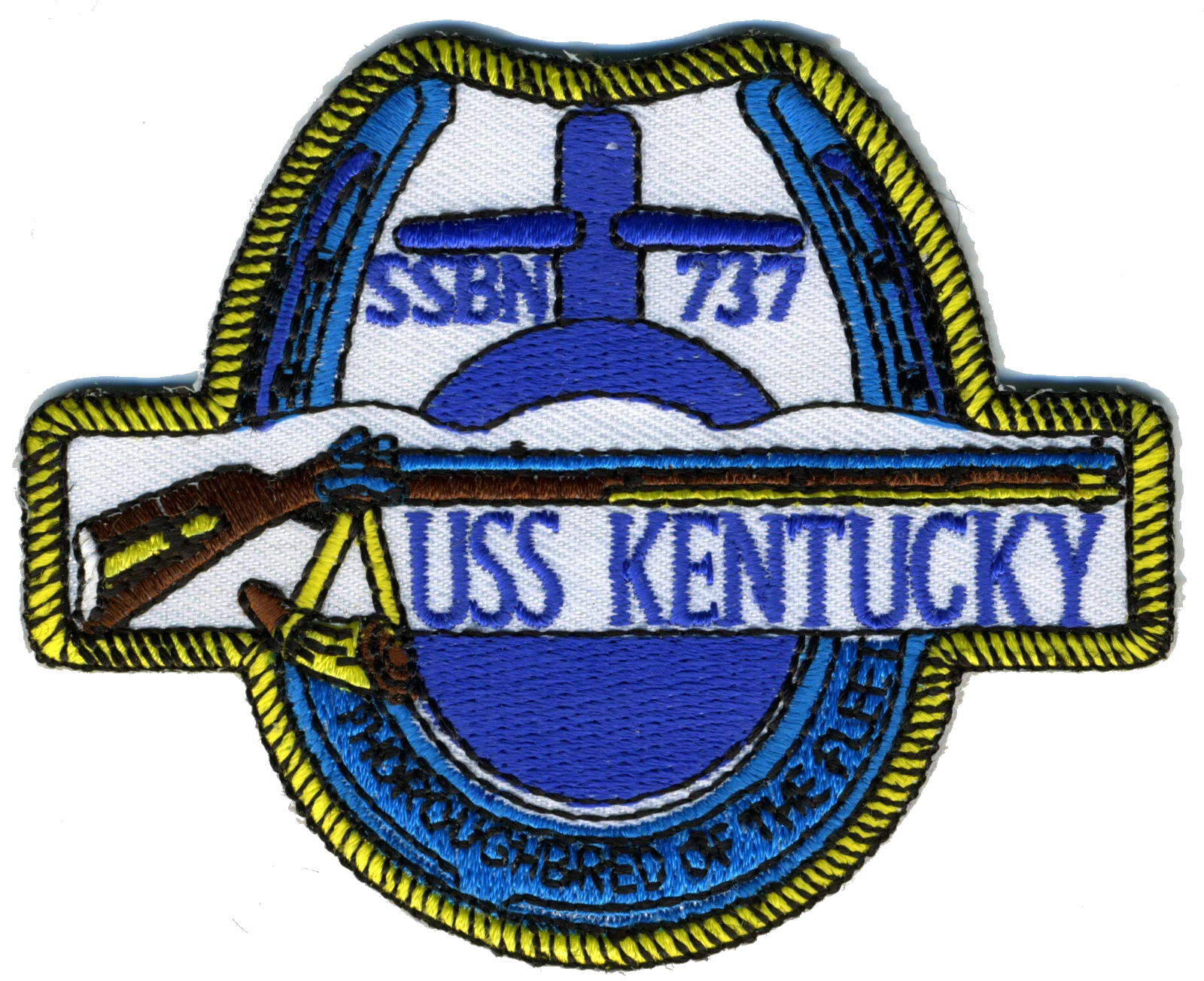 USS KENTUCKY SSBN 737 PATCH collection thumbnail