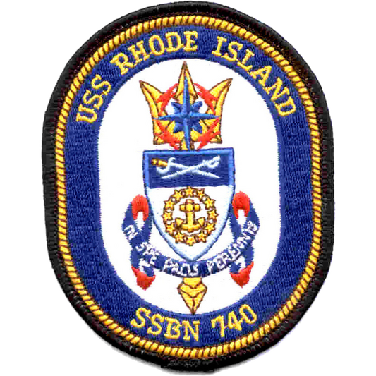 USS RHODE ISLAND SSBN 740 PATCH collection thumbnail