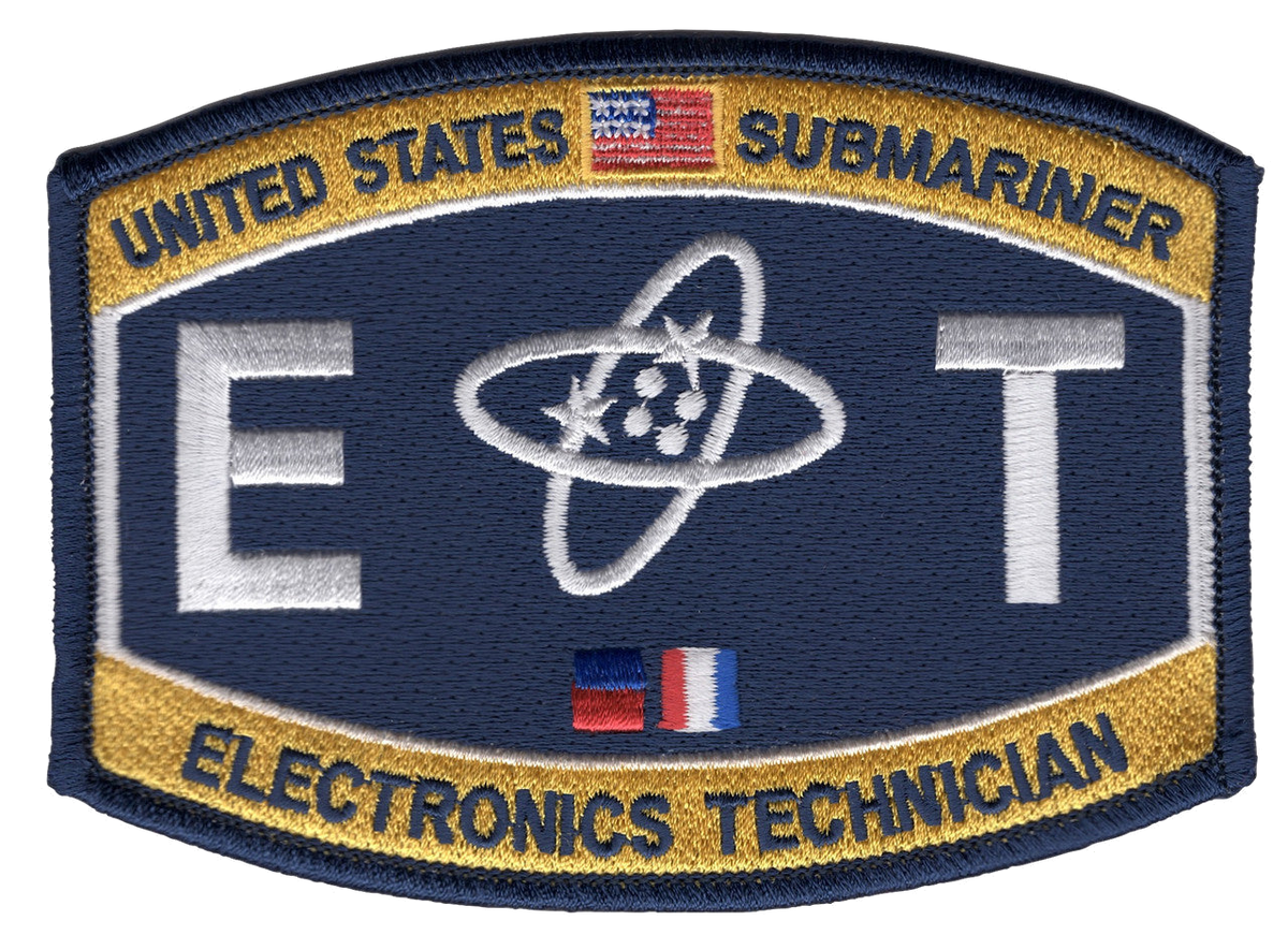 RATING ELECTRONICS TECHNICIAN ET PATCH