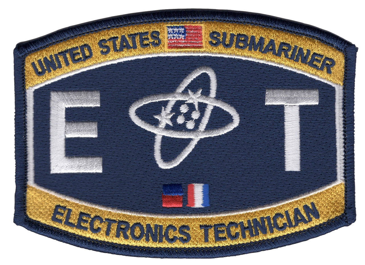 RATING ELECTRONICS TECHNICIAN ET PATCH
