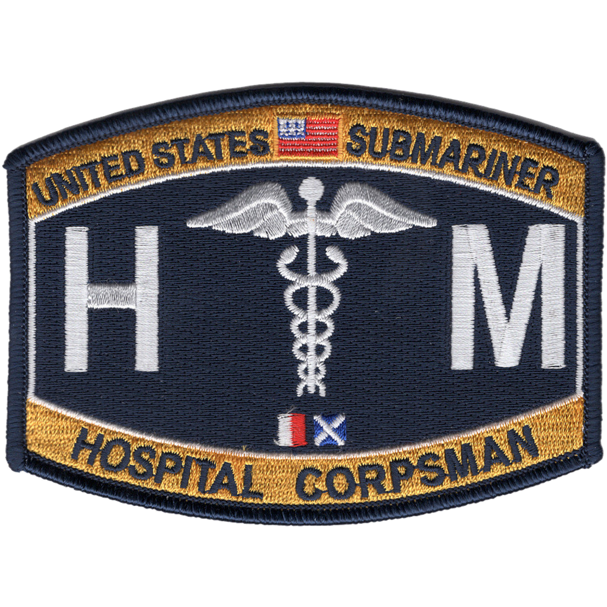 RATING HOSPITAL CORPSMAN HM PATCH