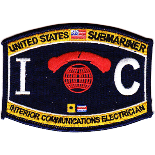 RATING INTERIOR COMMUNICATIONS ELECTRICIAN IC PATCH collection thumbnail