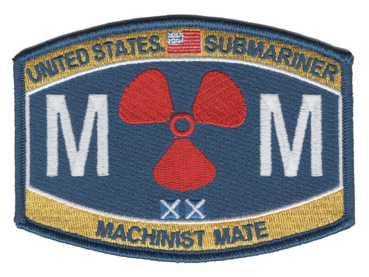 RATING MACHINIST MATE MM PATCH collection thumbnail