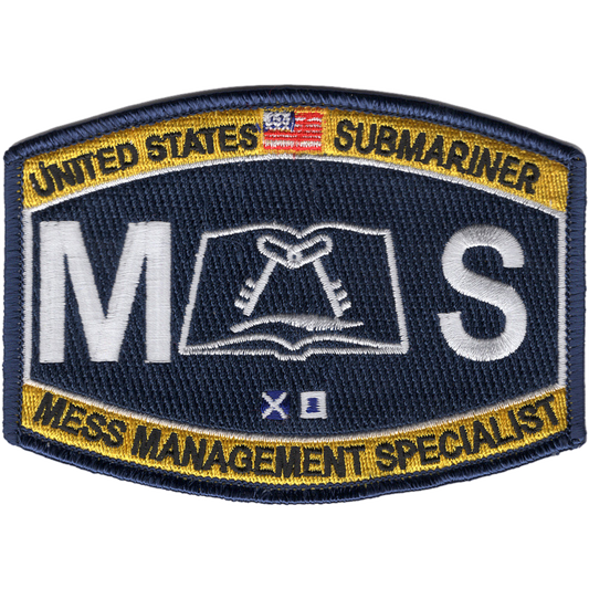 RATING MESS MANAGEMENT SPECIALIST MS PATCH collection thumbnail