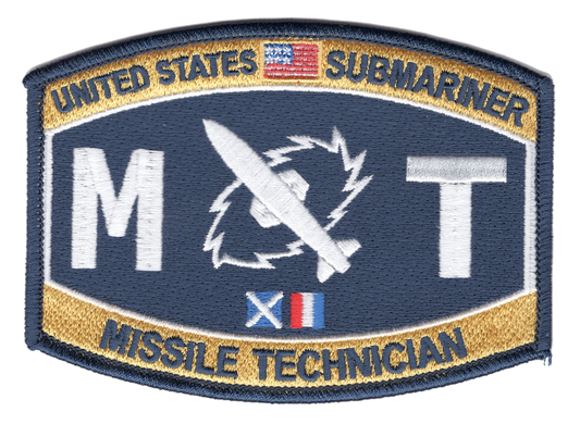 RATING MISSILE TECHNICIAN MT PATCH collection thumbnail