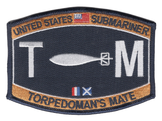 RATING Torpedoman'S MATE TM PATCH Torpedo collection thumbnail