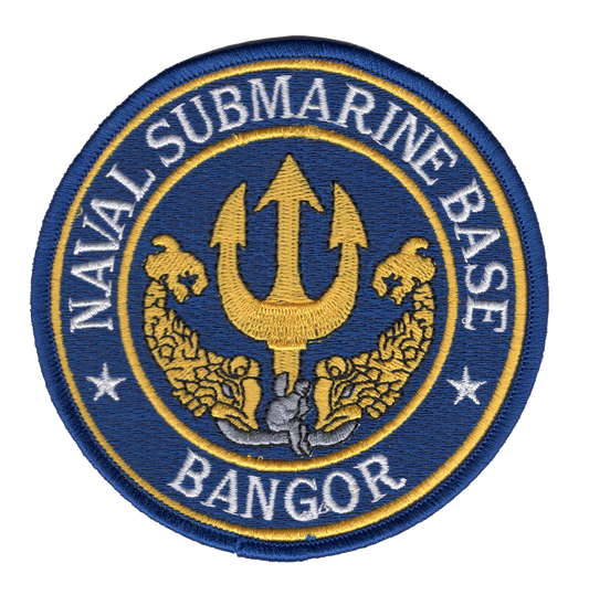 NAVAL SUBMARINE BASE BANGOR COMMAND PATCH collection thumbnail