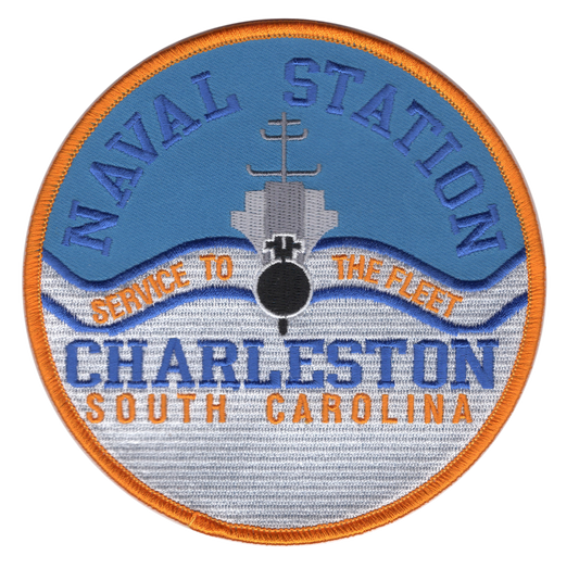 NAVAL STATION CHARLESTON COMMAND PATCH collection thumbnail