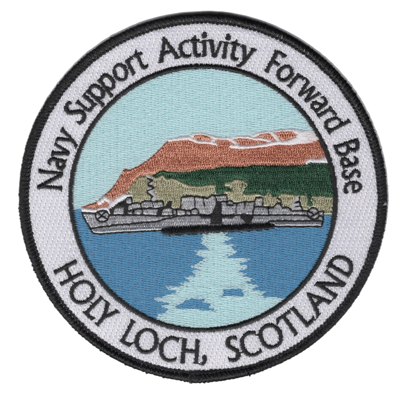 NAVAL SUPPORT ACTIVITY FORWARD BASE HOLY LOCH COMMAND PATCH