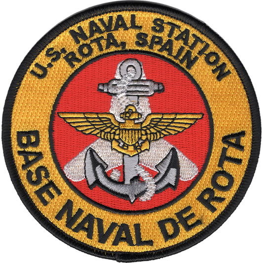 US NAVAL SATION ROTA SPAIN COMMAND PATCH collection thumbnail