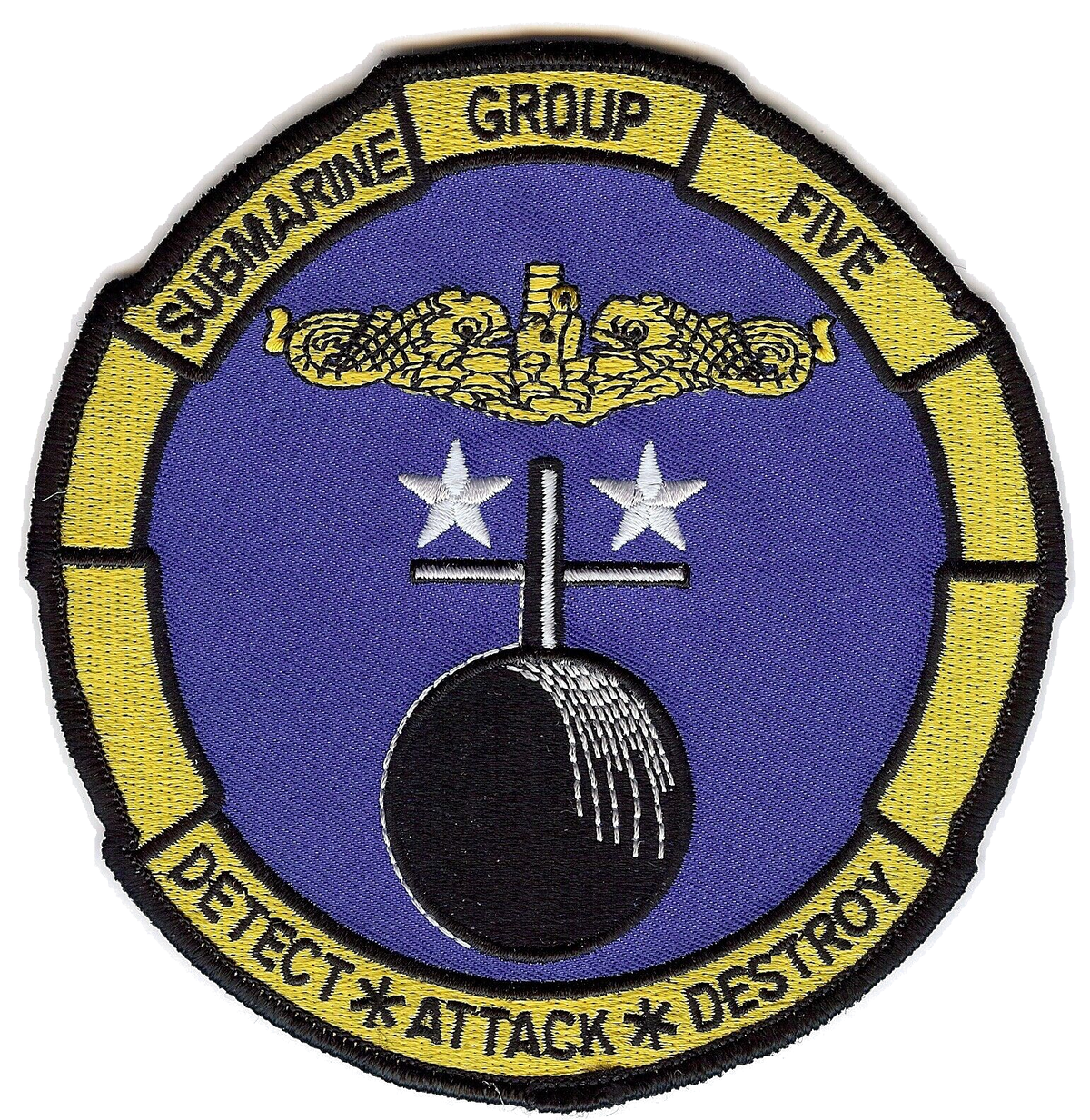 SUBMARINE GROUP FIVE / SUBGRU 5 PATCH