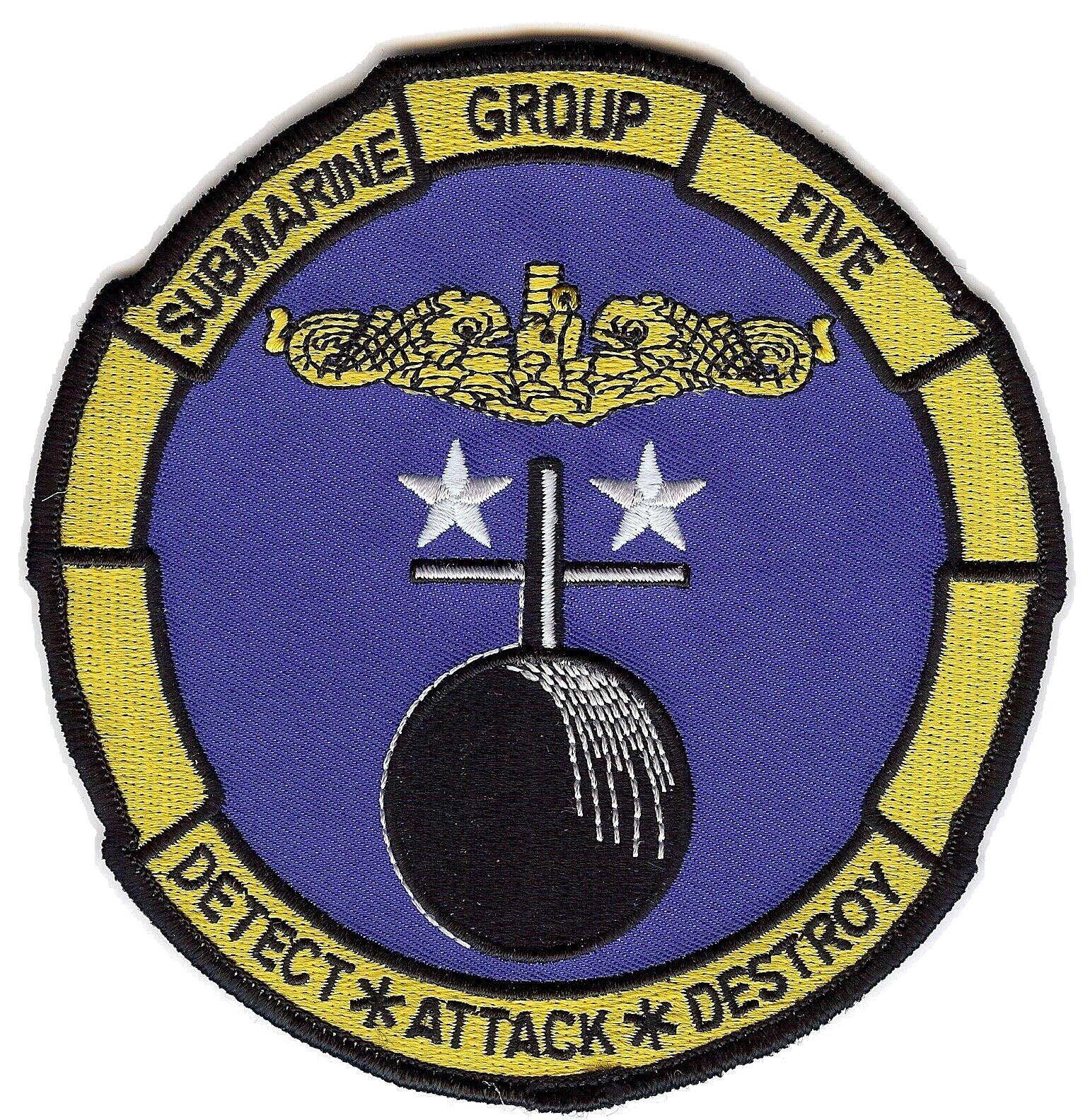 SUBMARINE GROUP FIVE / SUBGRU 5 PATCH