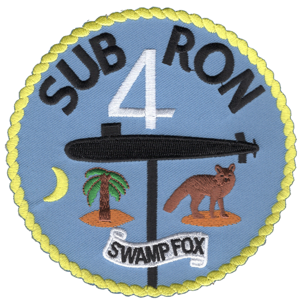 SUBMARINE SQUADRON FOUR / SUBRON 4 PATCH
