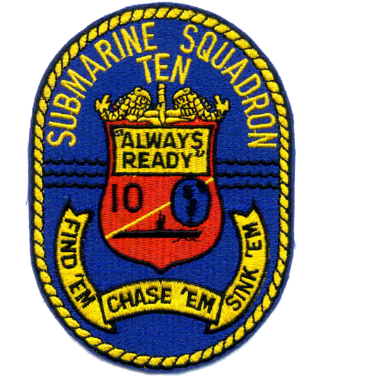 SUBMARINE SQUADRON TEN / SUBRON 10  PATCH collection thumbnail