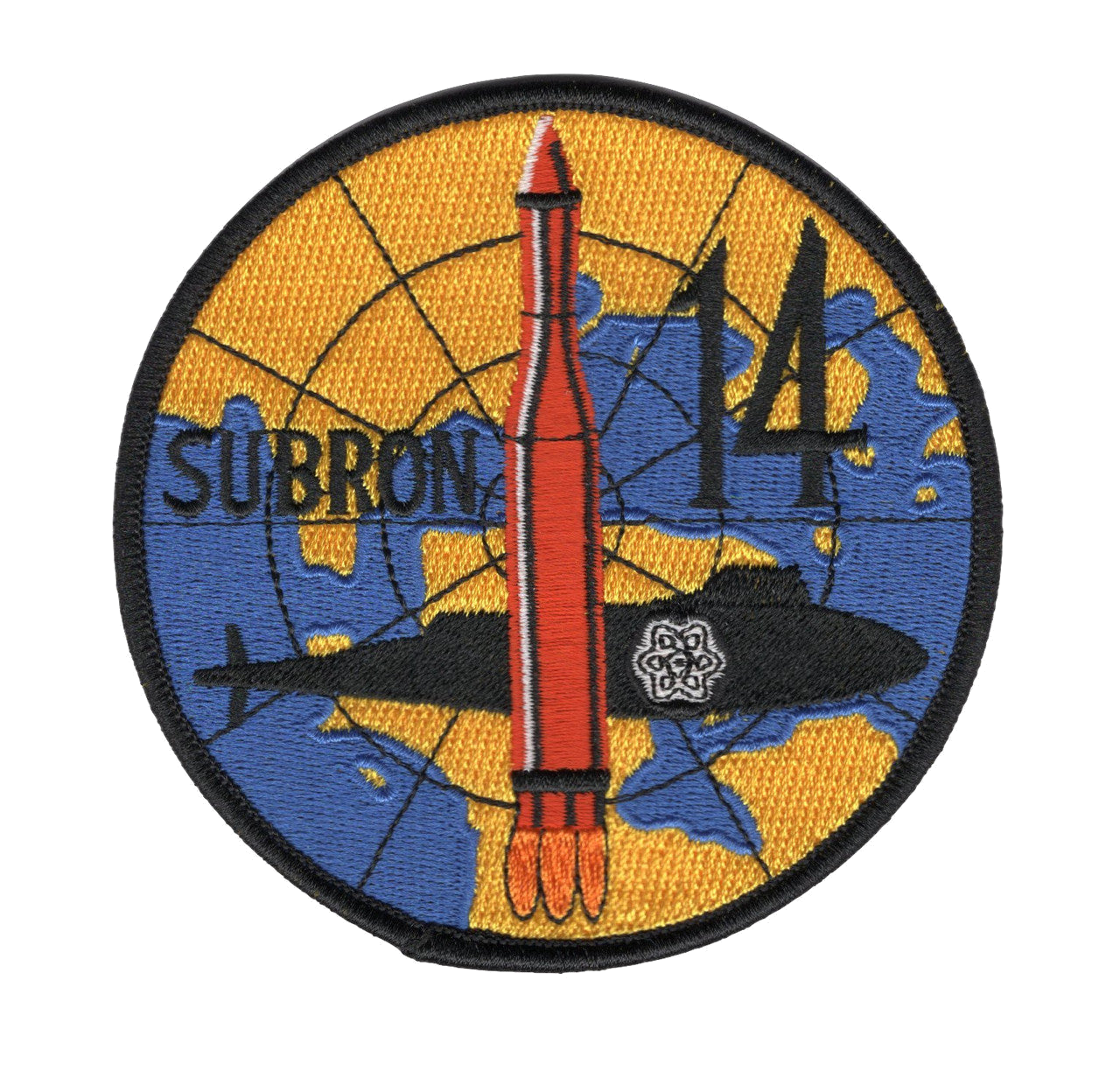 SUBMARINE SQUADRON FOURTEEN / SUBRON 14 PATCH