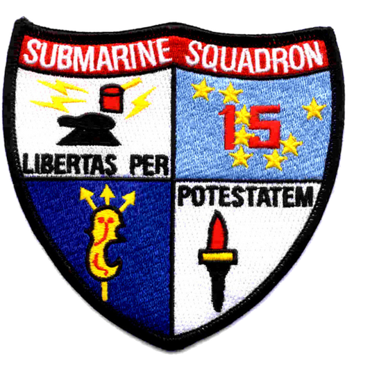 SUBMARINE SQUADRON FIFTEEN / SUBRON 15  PATCH collection thumbnail