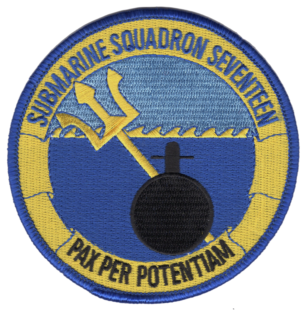 SUBMARINE SQUADRON SEVENTEEN / SUBRON 17  PATCH