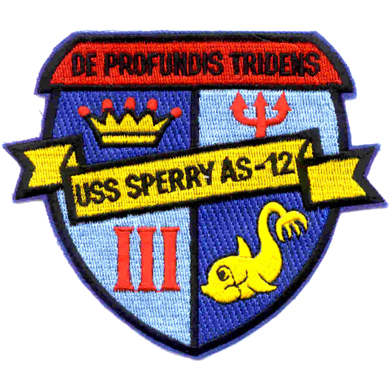 USS SPERRY AS - 12 PATCH