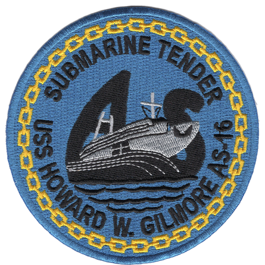 USS HOWARD W GILMORE AS - 16 PATCH collection thumbnail