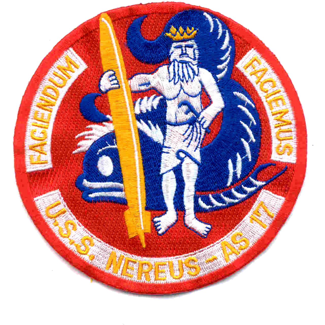 USS NEREUS AS - 17 PATCH